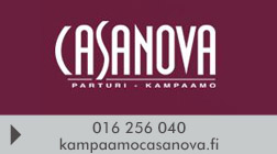 Parturi-Kampaamo Casanova logo